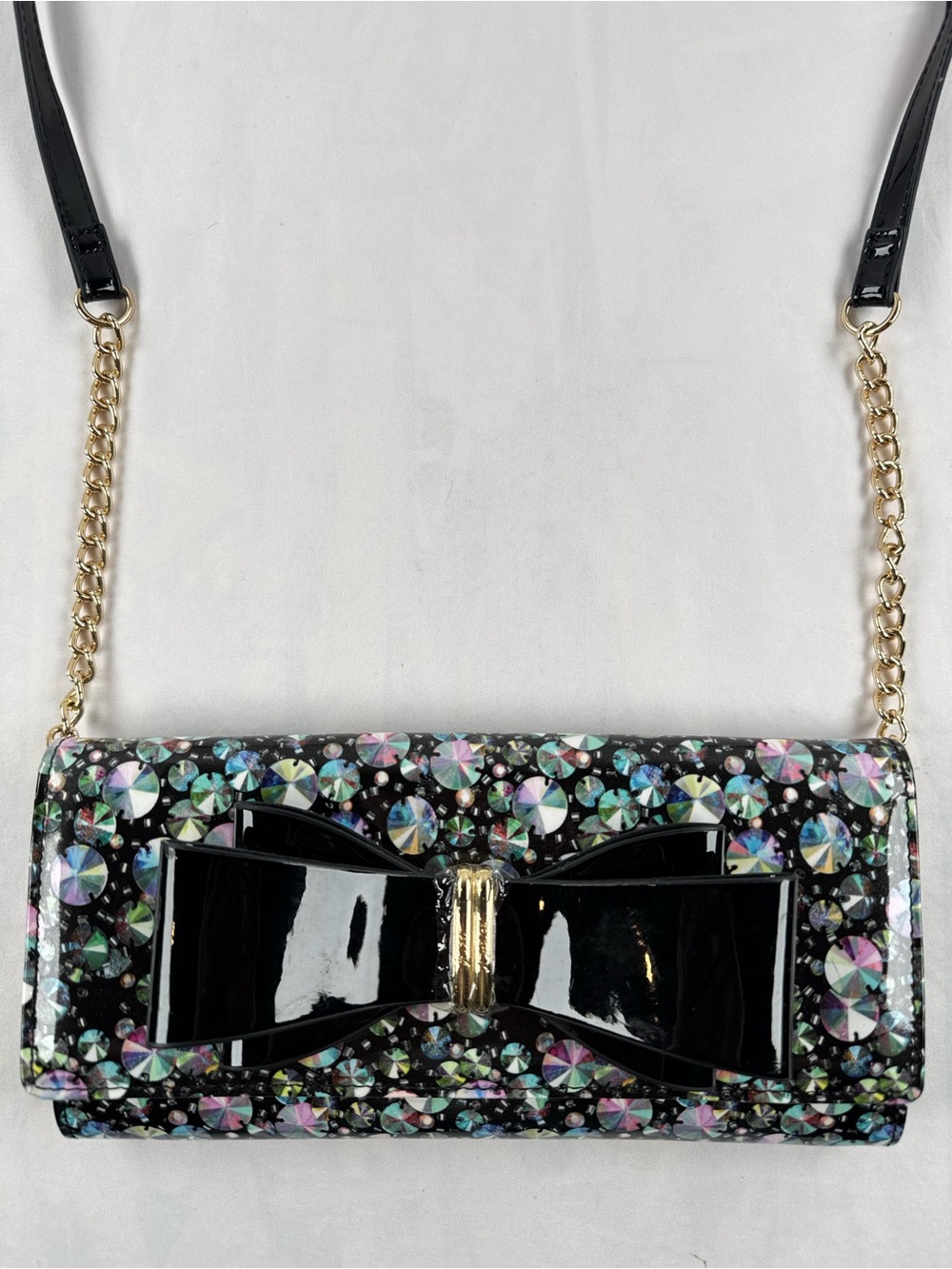 NWOT Betsy Johnson Xolyla Crossbody Faux Leather Bag
